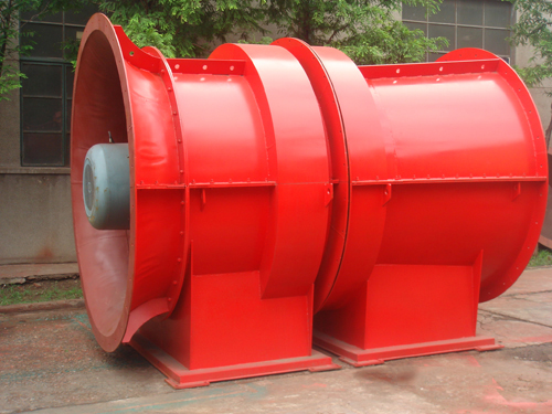 DK40、DK45系列礦井節能對旋主扇風機